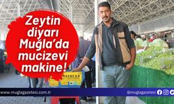 Zeytin diyarı Muğla’da mucizevi makine!