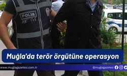 Muğla'da terör örgütüne operasyon