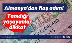 Almanya’dan flaş adım! Tanıdığı yaşayanlar dikkat