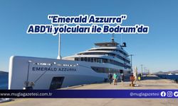 "Emerald Azzurra" ABD'li yolcuları ile Bodrum'da