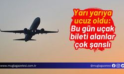 Yarı yarıya ucuz oldu: Bu gün uçak bileti alanlar çok şanslı