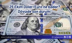 25 Ekim Dolar/Euro ne kadar? Dövizde son durum!