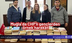 Muğla’da CHP’li gençlerden örnek hareket