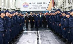 Bakan Yerlikaya Muğla’da TCSG Umut Gemisini ziyaret etti