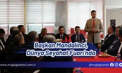 Başkan Mandalinci, Dünya Seyahat Fuarı'nda