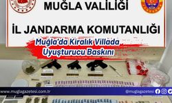 Muğla'da Kiralık Villada Uyuşturucu Baskını