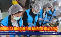 Muğla'da Gençlerden Anlamlı Davranış