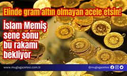 Elinde gram altın olmayan acele etsin! İslam Memiş sene sonu bu rakamı bekliyor