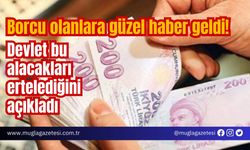 Borcu olanlara güzel haber geldi! Devlet bu alacakları ertelediğini açıkladı