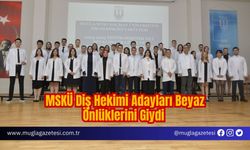 MSKÜ Diş Hekimi Adayları Beyaz Önlüklerini Giydi