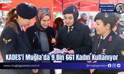 KADES'i Muğla’da 9 Bin 661 Kadın Kullanıyor