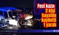 Feci kaza: 2 kişi hayatını kaybetti, 1 yaralı