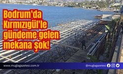 Bodrum'da Kırmızıgül'le gündeme gelen mekana şok!