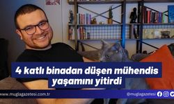 4 katlı binadan düşen mühendis yaşamını yitirdi