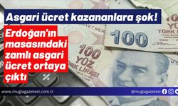 Asgari ücret kazananlara şok! Erdoğan'ın masasındaki zamlı asgari ücret ortaya çıktı