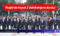 Muğla'da hayat 2 dakikalığına durdu!