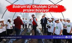 Bodrum'da ‘Okuldaki Çiftlik’ projesi büyüyor