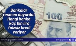 Bankalar resmen duyurdu! Hangi banka kaç bin lira faizsiz kredi veriyor