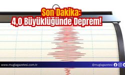 Son Dakika: 4,0 Büyüklüğünde Deprem!