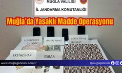 Muğla’da Yasaklı Madde Operasyonu