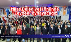 Milas Belediyesi önünde “Zeybek” oynayacağız