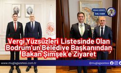 Vergi Yüzsüzleri Listesinde Olan Bodrum'un Belediye Başkanından Bakan Şimşek'e Ziyaret