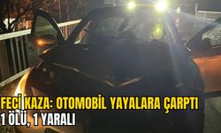 FECİ KAZA: OTOMOBİL YAYALARA ÇARPTI, 1 ÖLÜ, 1 YARALI