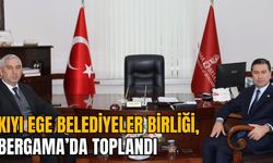 KIYI EGE BELEDİYELER BİRLİĞİ, BERGAMA’DA TOPLANDI