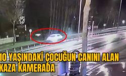 10 YAŞINDAKİ ÇOCUĞUN CANINI ALAN KAZA KAMERADA