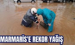 MARMARİS'E REKOR YAĞIŞ