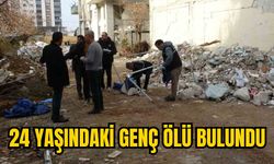 24 YAŞINDAKİ GENÇ ÖLÜ BULUNDU