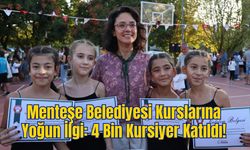 Menteşe Belediyesi Açtığı Kurslara Katılan Kişi  Sayısını Açıkladı