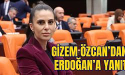 GİZEM ÖZCAN’DAN ERDOĞAN’A YANIT