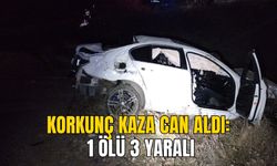 KORKUNÇ KAZA CAN ALDI: 1 ÖLÜ 3 YARALI