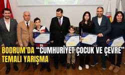 BODRUM'DA “CUMHURİYET ÇOCUK VE ÇEVRE” TEMALI YARIŞMA