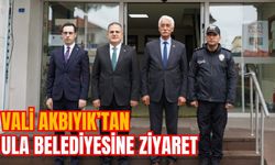 VALİ AKBIYIK’TAN ULA BELEDİYESİNE ZİYARET