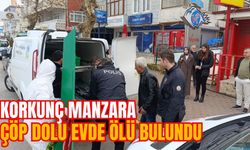 KORKUNÇ MANZARA: ÇÖP DOLU EVDE ÖLÜ BULUNDU