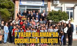 7 YAZAR DALAMAN’DA ÇOCUKLARLA BULUŞTU