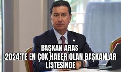 BAŞKAN ARAS 2024’TE EN ÇOK HABER OLAN BAŞKANLAR LİSTESİNDE