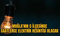 MUĞLA'NIN 5 İLÇESİNDE SAATLERCE ELEKTRİK KESİNTİSİ OLACAK