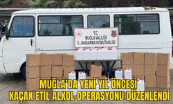 MUĞLA’DA YENİ YIL ÖNCESİ KAÇAK ETİL ALKOL OPERASYONU DÜZENLENDİ