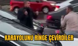 KARAYOLUNU RİNGE ÇEVİRDİLER