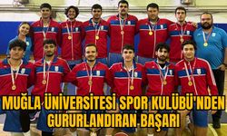 MUĞLA ÜNİVERSİTESİ SPOR KULÜBÜ'NDEN GURURLANDIRAN BAŞARI