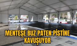 MENTEŞE BUZ PATEN PİSTİNE KAVUŞUYOR