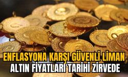 ENFLASYONA KARŞI GÜVENLİ LİMAN: ALTIN FİYATLARI TARİHİ ZİRVEDE