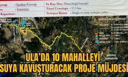 ULA’DA 10 MAHALLEYİ SUYA KAVUŞTURACAK PROJE MÜJDESİ