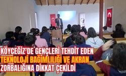 KÖYCEĞİZ’DE GENÇLERİ TEHDİT EDEN TEKNOLOJİ BAĞIMLILIĞI VE AKRAN ZORBALIĞINA DİKKAT ÇEKİLDİ