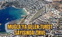 MUĞLA’YA GELEN TURİST SAYISINDA ZİRVE