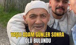 YAŞLI ADAM GÜNLER SONRA ÖLÜ BULUNDU