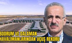 BODRUM VE DALAMAN HAVALİMANLARINDAN UÇUŞ REKORU